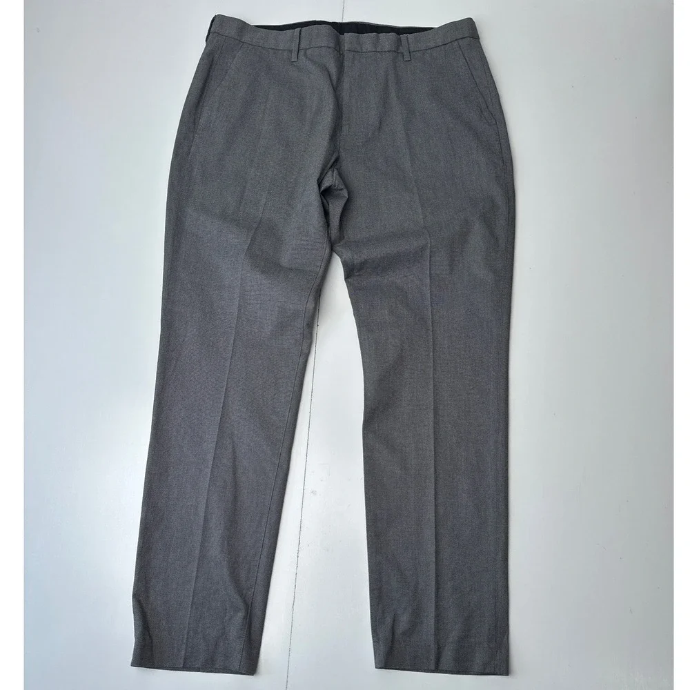 Bonobos Weekday Warrior Slim Taper Grey Dress Pants Mens 35x30 Tuesday - Picture 2 of 11